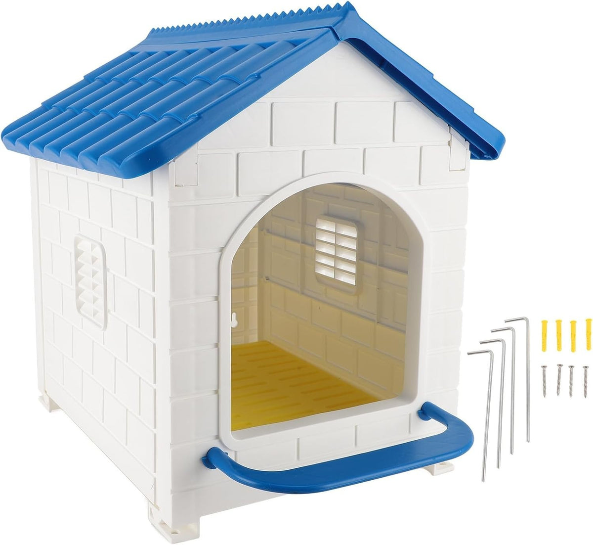 Chicken Nesting Box ABS Single Compartment 44x36.5x40cm Easy Clean