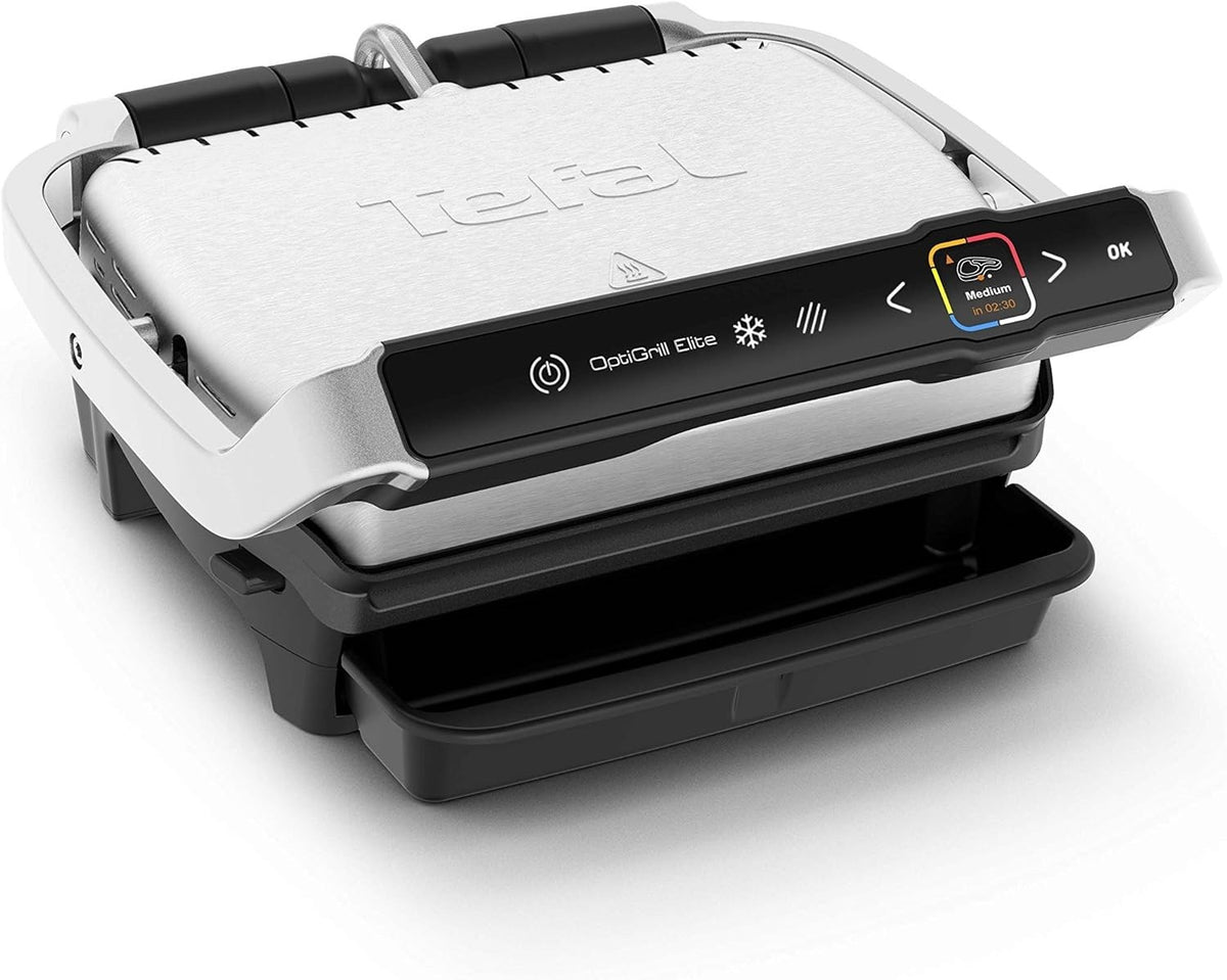 Electric Grill 40.3x22.9x38.3cm Non-Stick Sensor 12 Cooking Programs