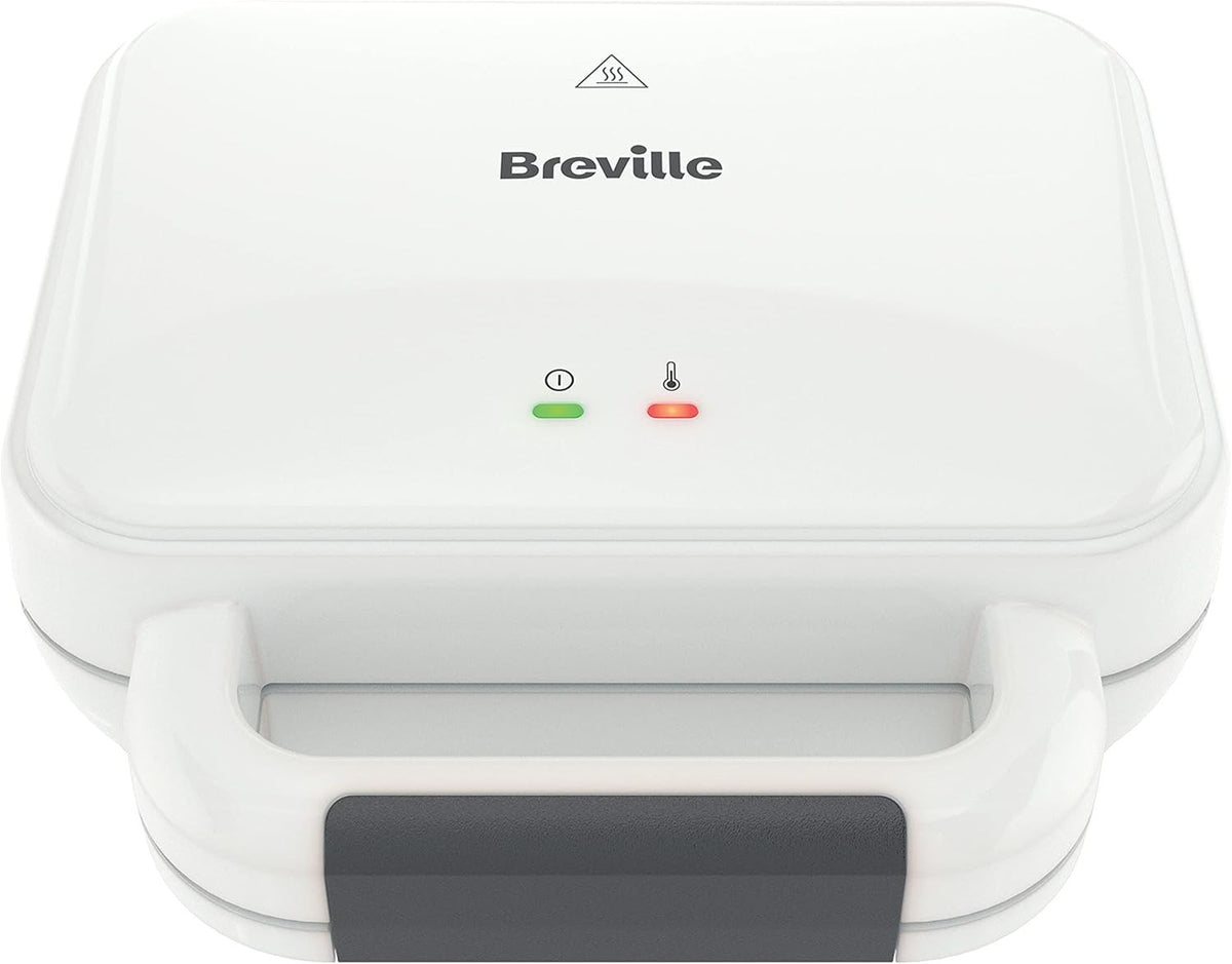 Deep Fill 2-Slice Toastie Maker with Non-Stick Plates & Quick 5-Min Cook