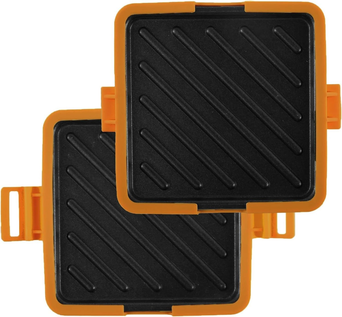 Microwave Silicone Toastie Maker Non Stick Removable Plate Sandwich Cooker