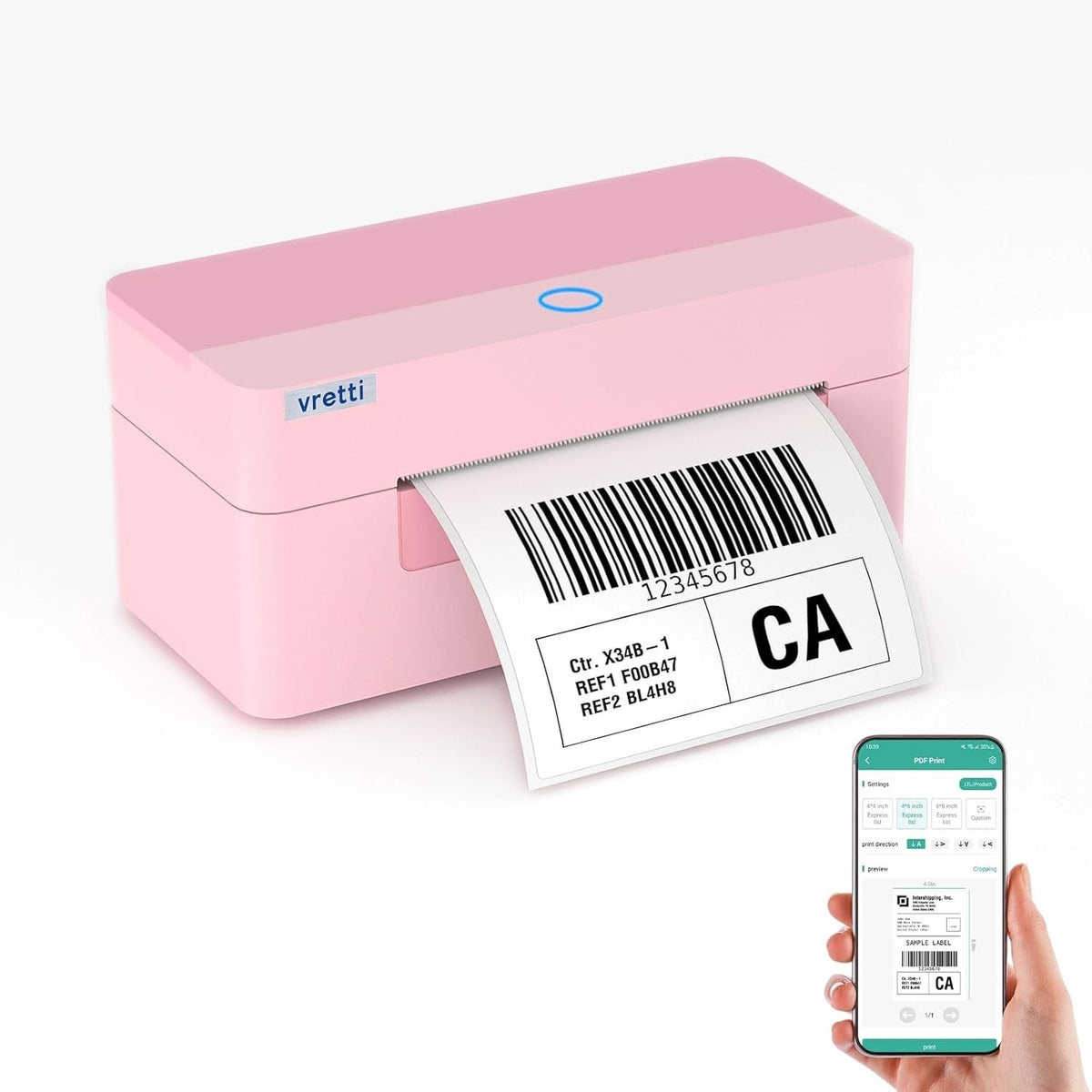 RM 4x6 Thermal Label Printer | USB & Bluetooth | Royal Mail, Amazon, eBay