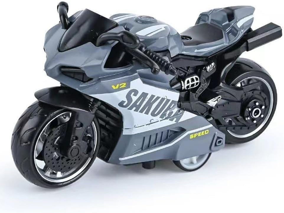 Realistic Motorcycle Toy Model 9x5cm | Safe, Durable, Kid-Friendly Gift