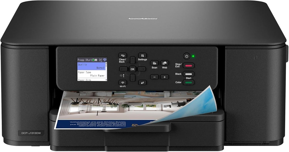 Colour Wireless A4 Inkjet Printer | 3-in-1 Print, Copy, Scan | Auto Duplex