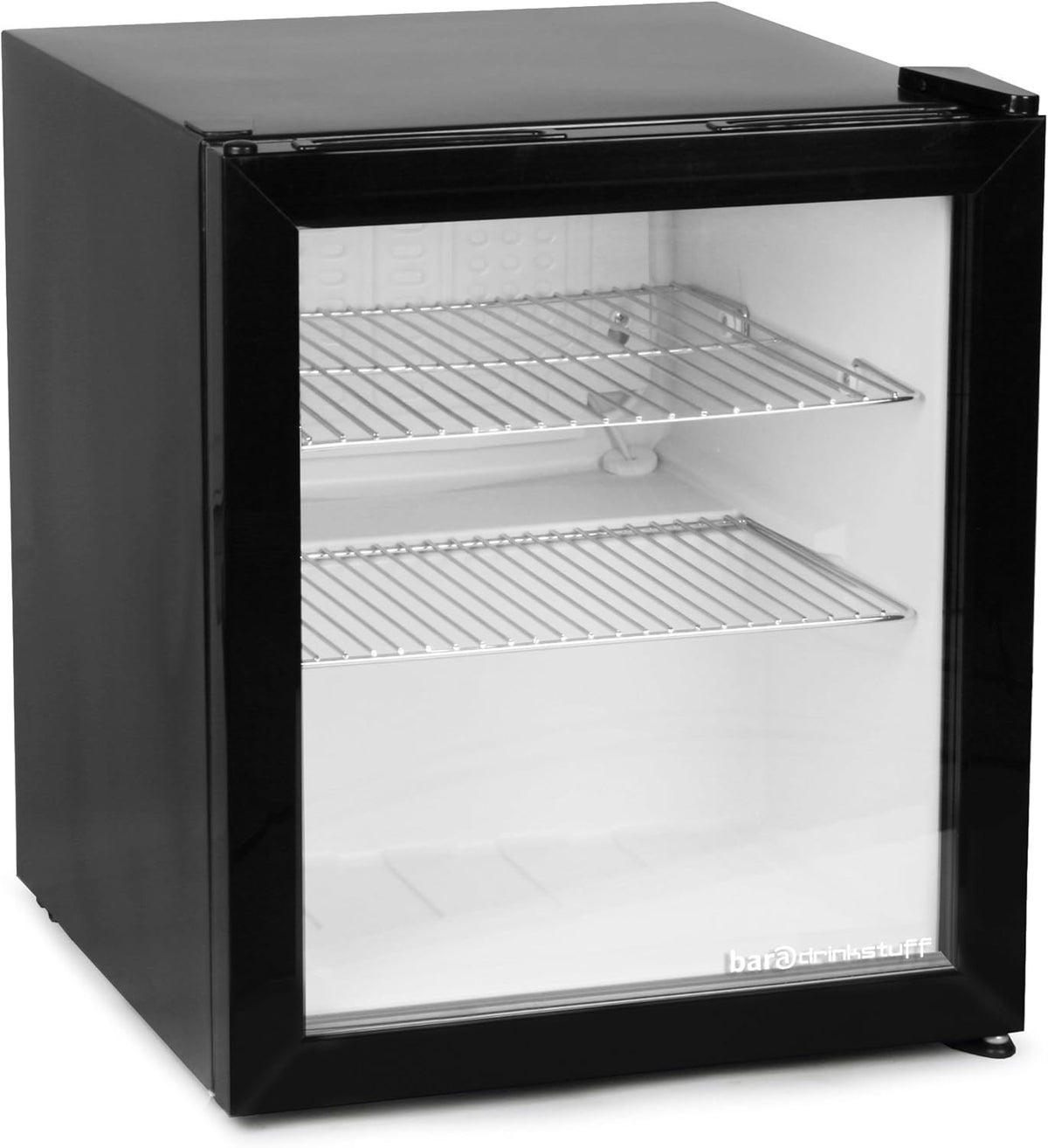 46L Inox Mini Fridge Compact Countertop Cooler Frost Free Portable