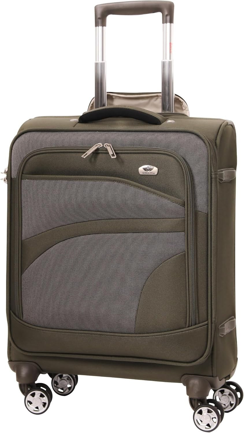 Expandable Cabin Suitcase 55x40x20 Lightweight Carry On 4 Wheel Ryanair