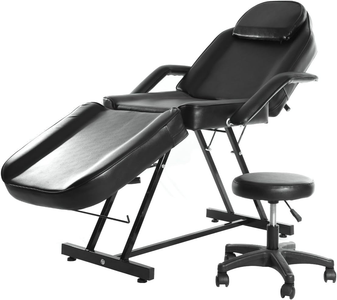 Portable Massage Therapy Bed Adjustable Folding Beauty Spa Table