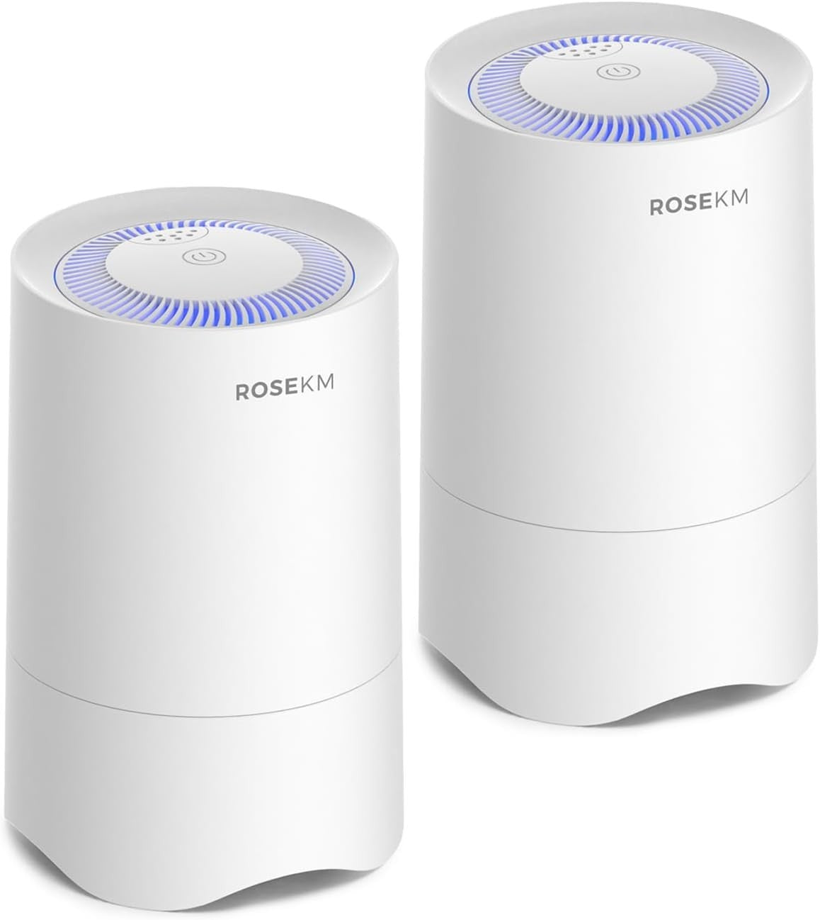 Mini HEPA Air Purifier Desk Bedroom Pet Smoke Odor Cleaner 2 Pack