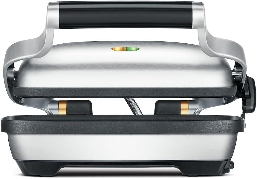 Single Sandwich Press Toaster 1500W Adjustable Height Non-Stick