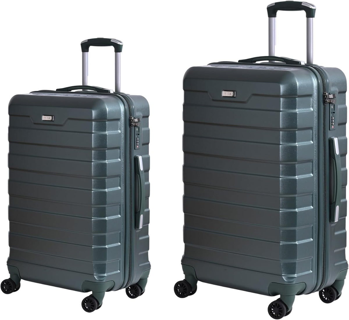 Check In Travel Luggage Set 24” 28” Lightweight Hard Shell TSA Spinner