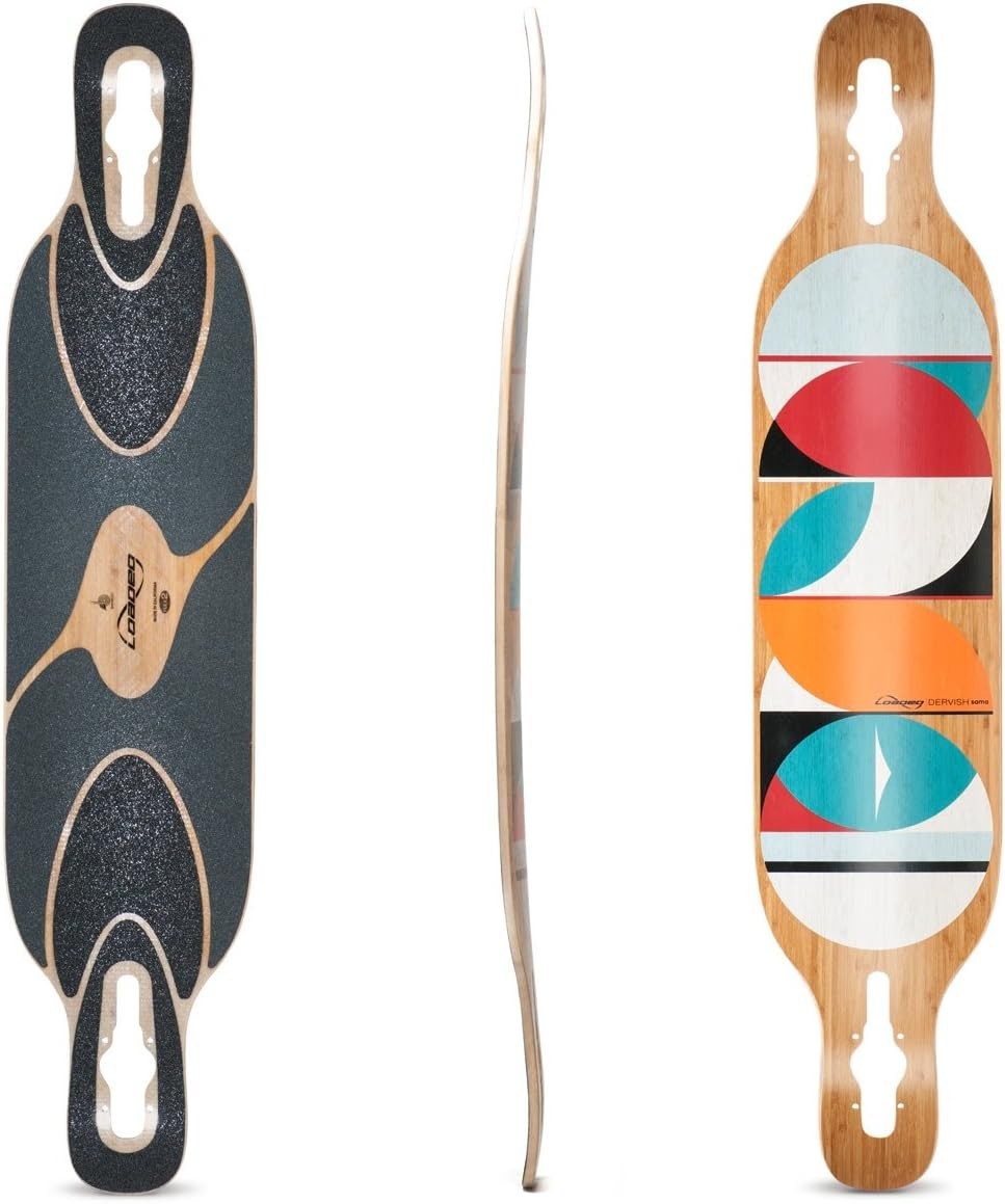 Dervish Sama Bamboo Longboard Deck 42.8" 75mm Wheels