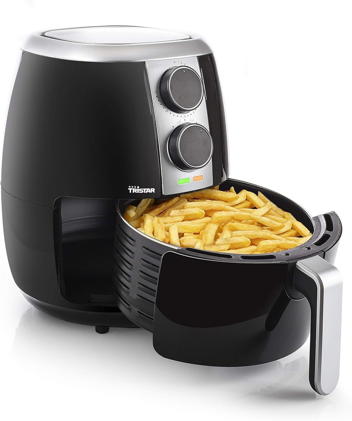 Compact Air Fryer 3.5L | Crispy Results, Thermostat, Timer, Low-Oil, Easy Clean