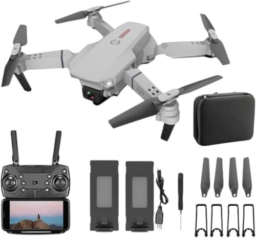 GEN:ZAI E99 Foldable Drone with Dual Cameras, Altitude Hold & Trajectory Flight
