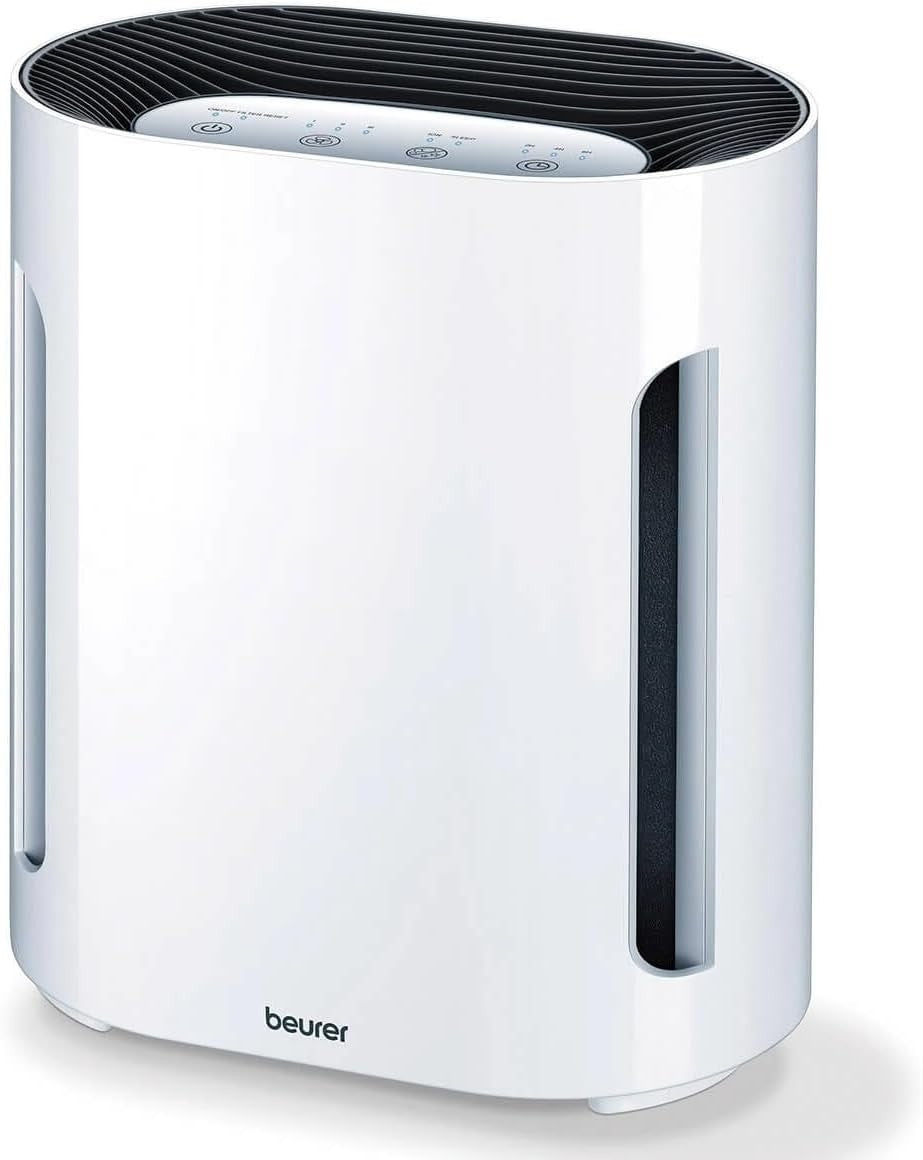 HEPA Air Purifier Ionic Quiet Night Mode Timer Small Room 15m²