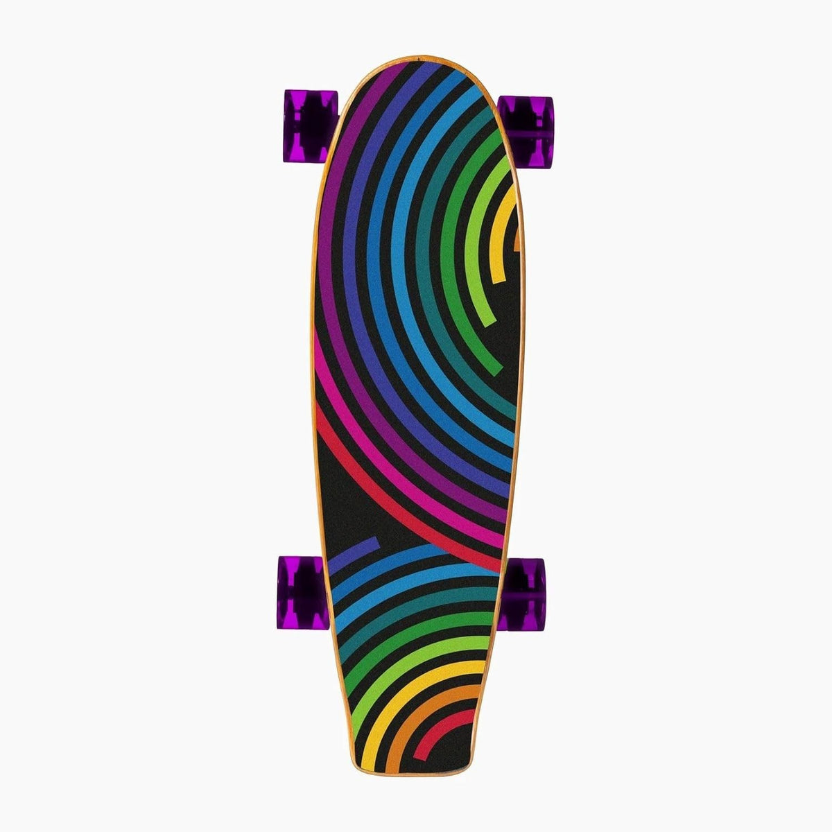 Complete Shortboard Skateboard 26" Rainbow Sonata ABEC-9 Deck