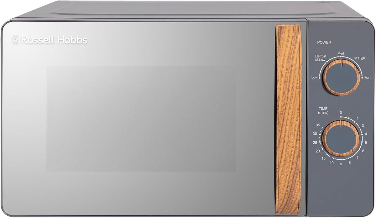 17L Manual Microwave 700W 5 Power Levels Scandinavian Grey