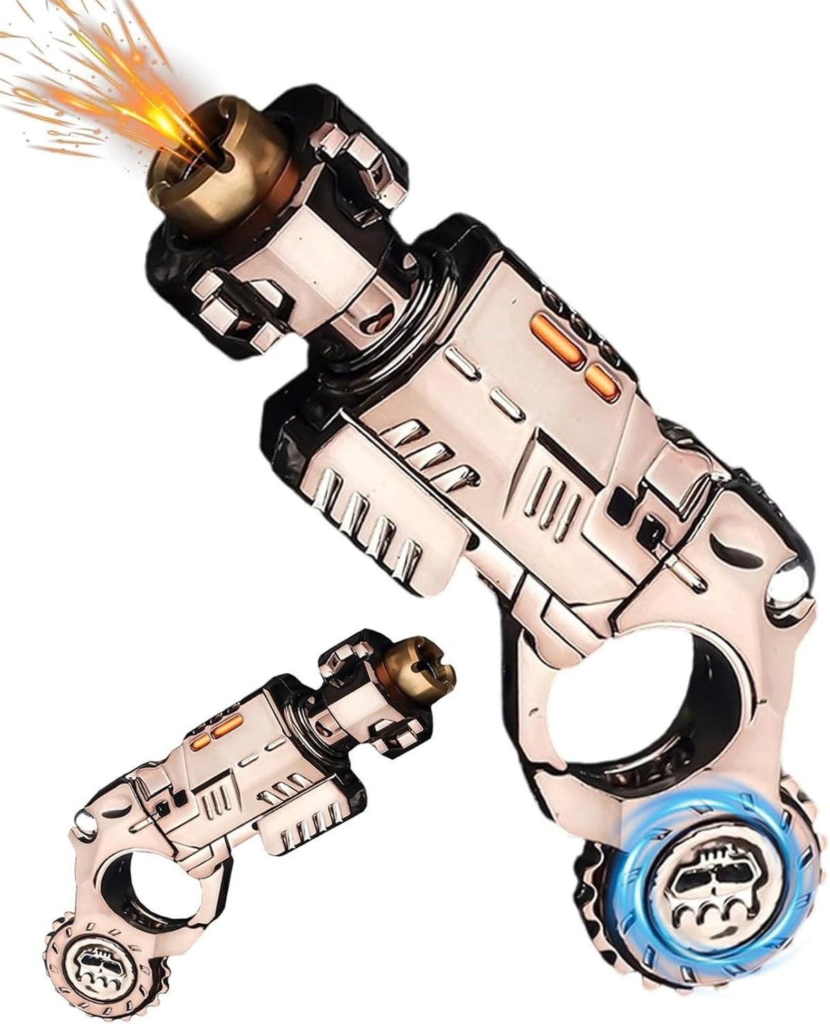 Titanium Steel Fidget Spinner EDC Stress Relief Handheld Toy