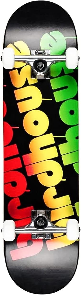 Stage 1 Triple Stack Complete Skateboard 8" Rasta Adult Deck