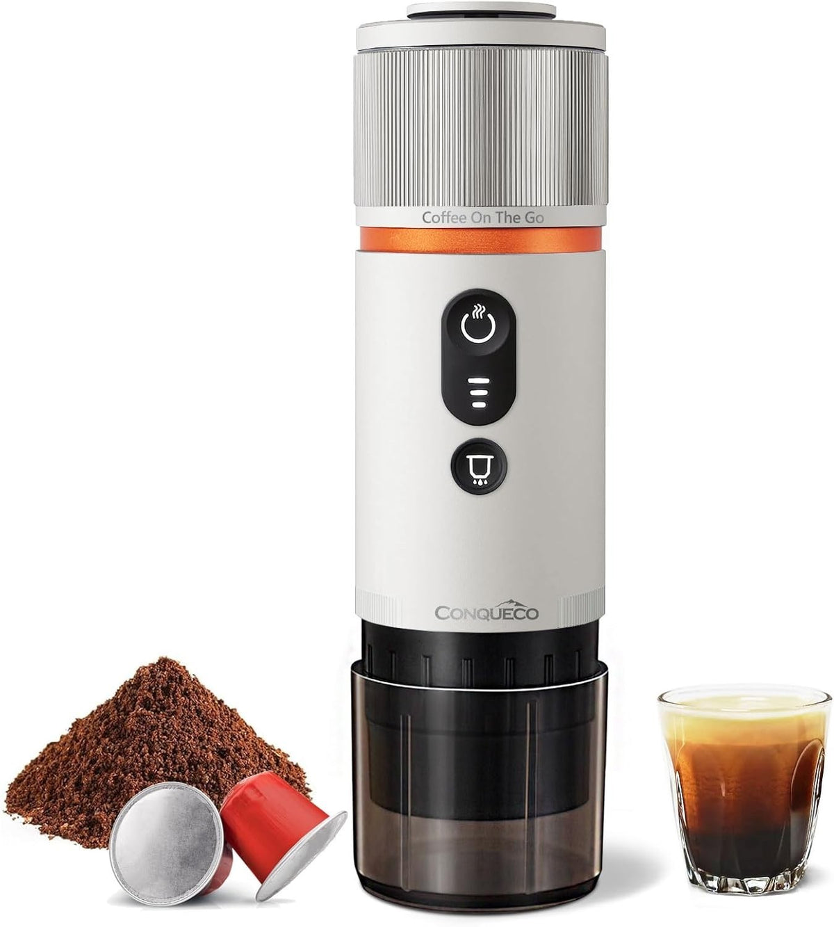 Portable Electric Espresso Maker 12V Travel Coffee Machine