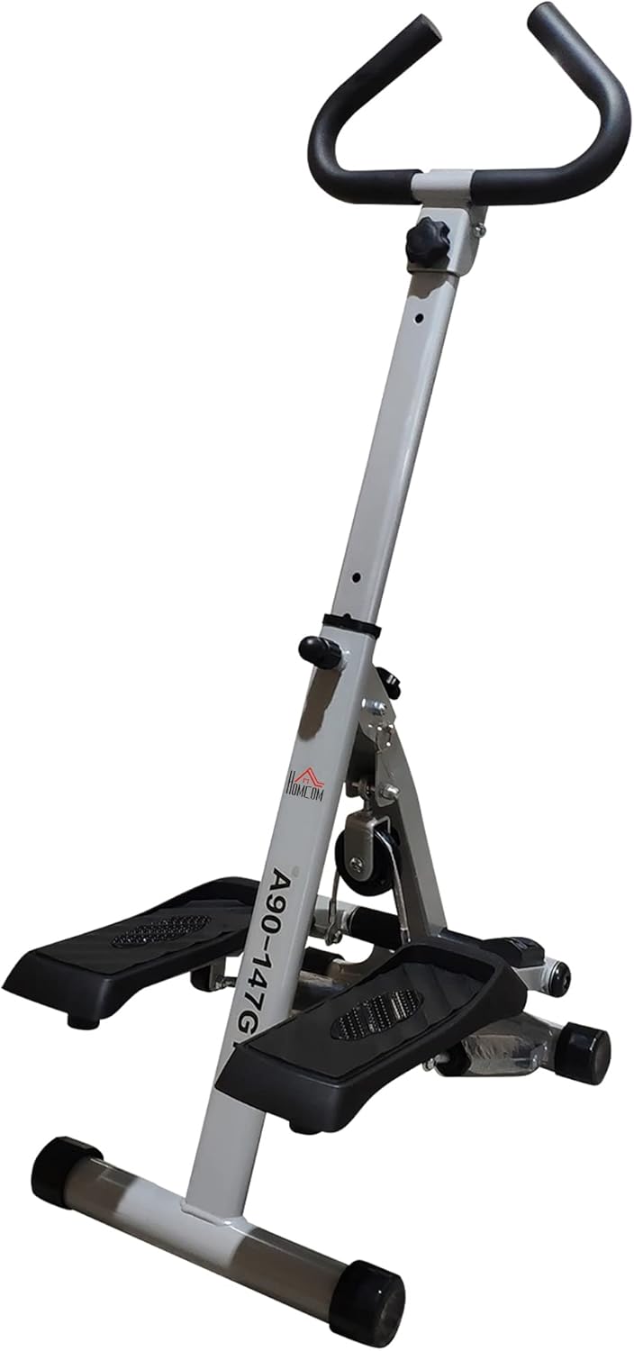 Stepper Machine with Handlebar Cardio Trainer LCD Display