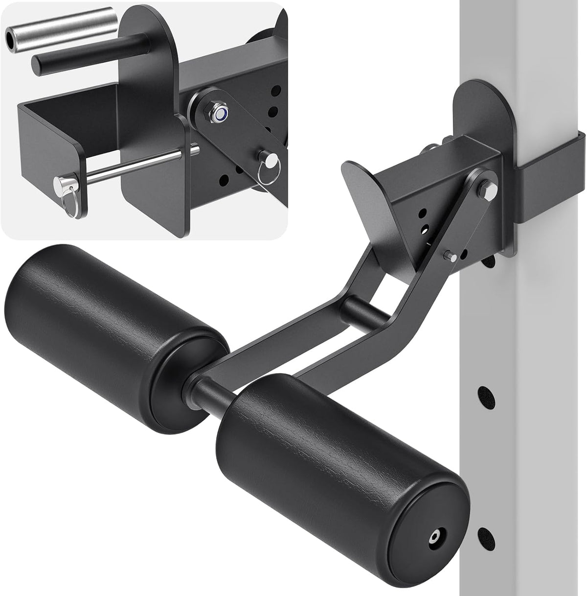 Leg Extension Attachment Power Rack Nordic Curl Sit Up Trainer
