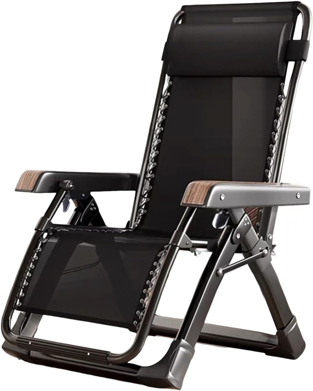 Oversized Zero Gravity Chair Folding Sun Lounger 300kg