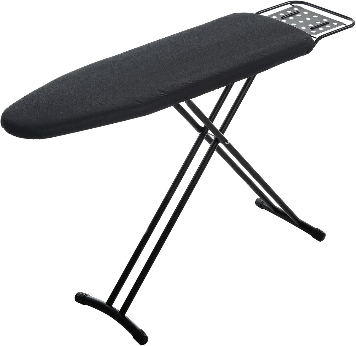 Large Ironing Board 121x41cm Adjustable Height Heat Resistant Cover - Kwikley
