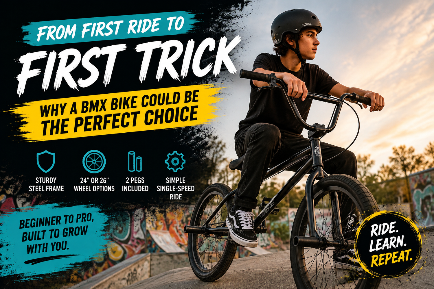 From First Ride to First Trick: Why a BMX Bike Could Be the Perfect Choice