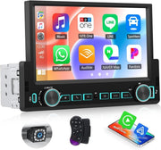 1 Din Car Stereo 7" Touch Screen Bluetooth FM MP5 - Kwikley