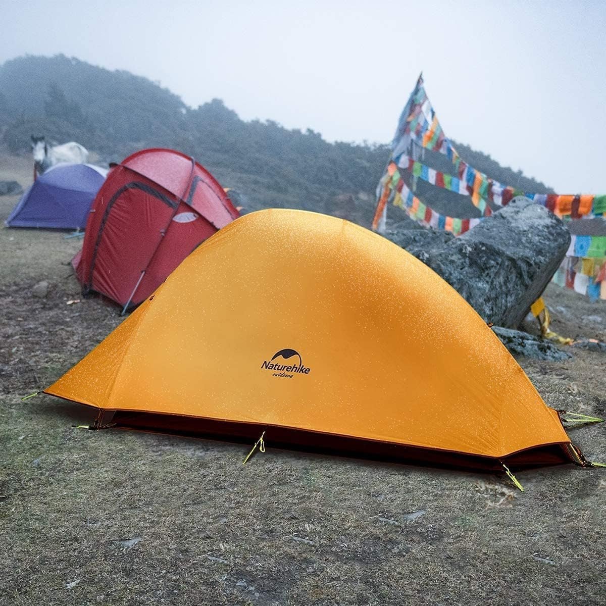 1 Person Ultralight Backpacking Tent Lightweight Dome - Kwikley