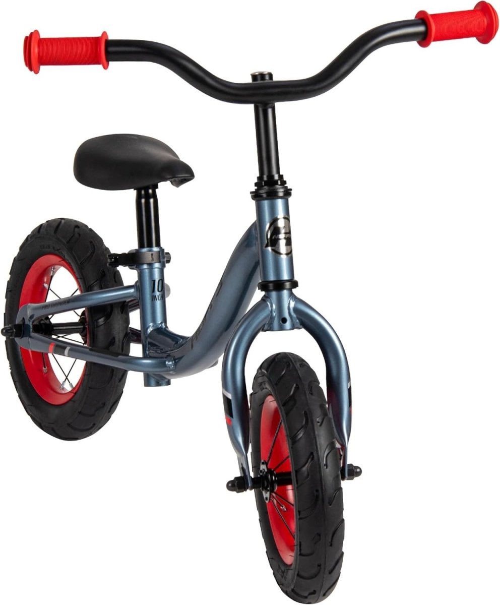 10 Inch Kids Balance Bike Adjustable Seat Handlebars Toddler Bicycle - Kwikley