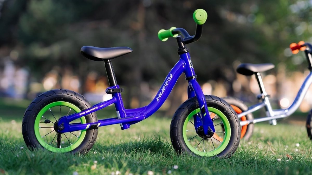 10 Inch Toddler Balance Bike BMX Style Training Bicycle Adjustable Seat - Kwikley