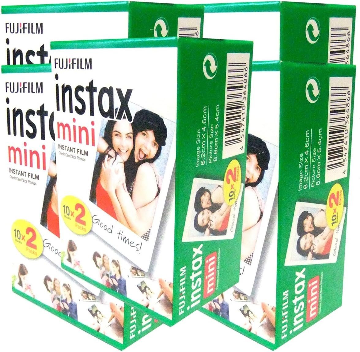 100 Instant Film Sheets for Mini Camera Photo Paper Colour Prints - Kwikley