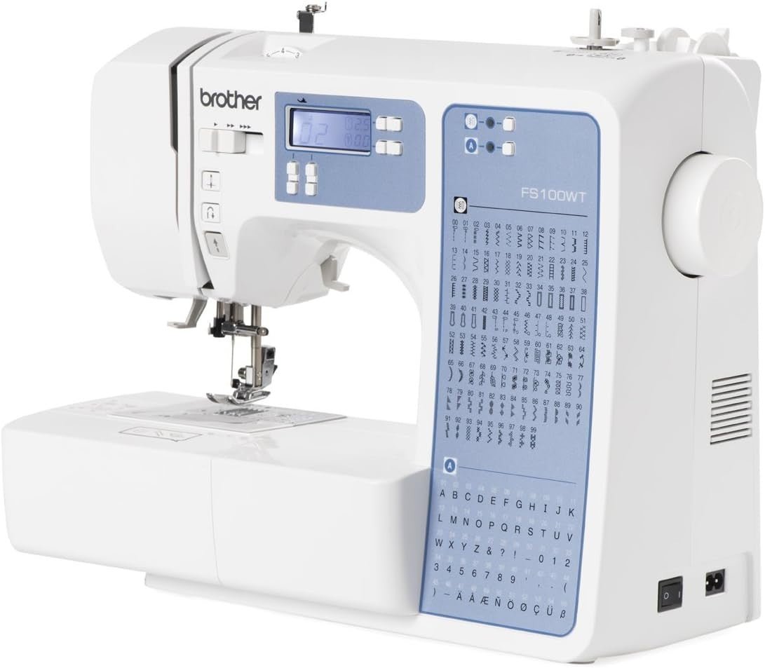 100 Stitch Computerised Sewing Machine Quilting Embroidery Table - Kwikley