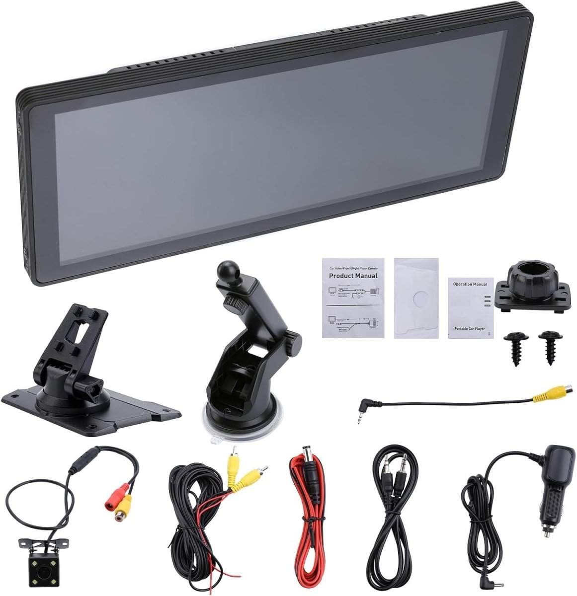 10.26" Car Stereo CarPlay Android Auto IPS GPS Bluetooth FM - Kwikley