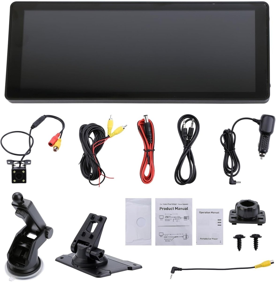 10.26" Car Stereo CarPlay Android Auto IPS GPS Bluetooth FM - Kwikley