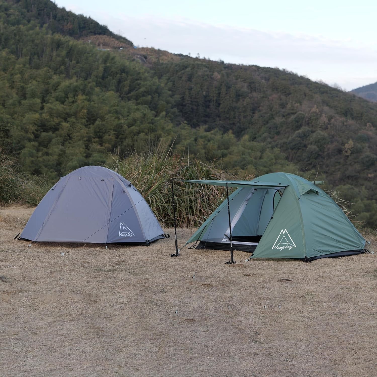 2 Man Camping Tent PU3000mm Waterproof Lightweight