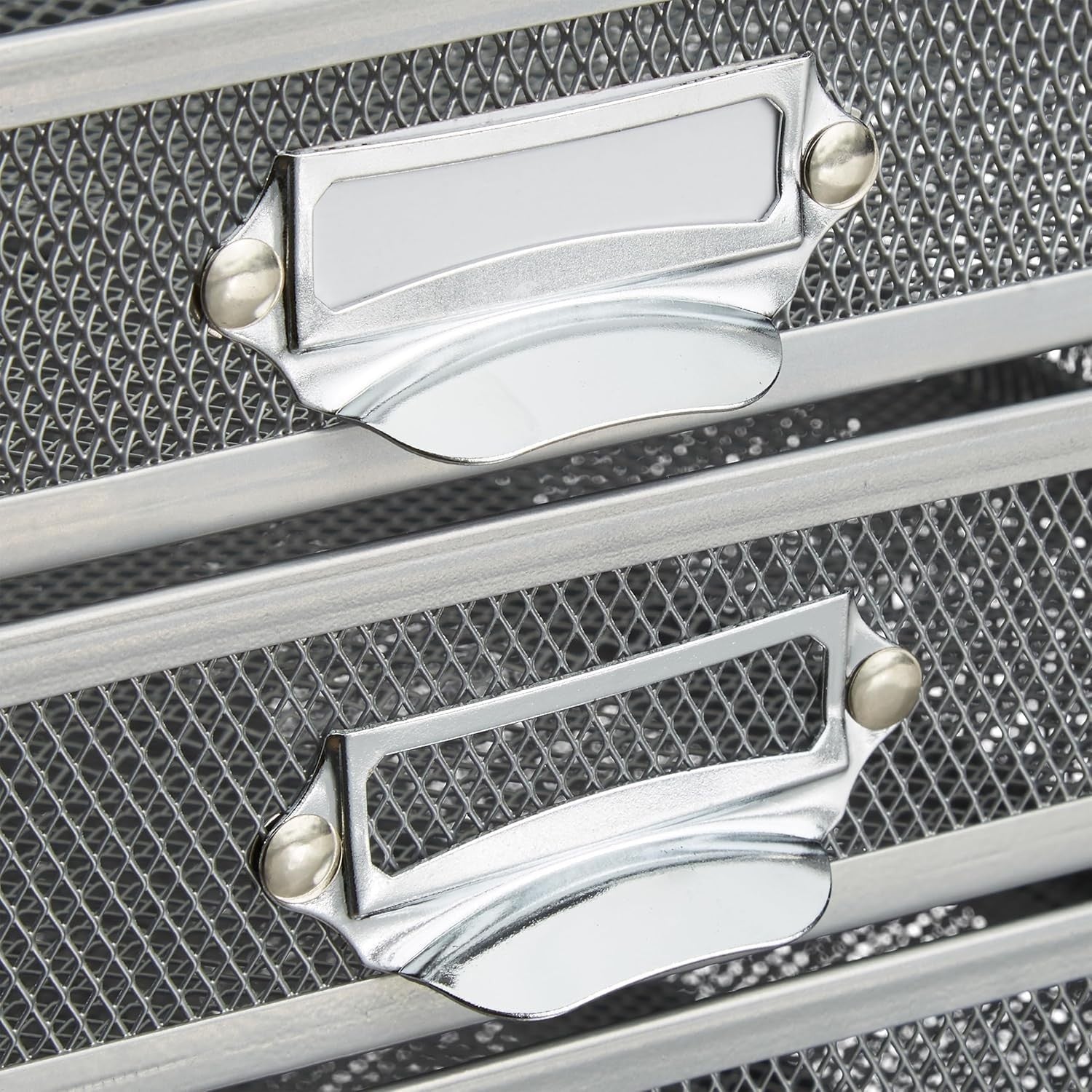 Desk Organizer with 5 Drawers for A4 Files, Paper & Office Storage Silver