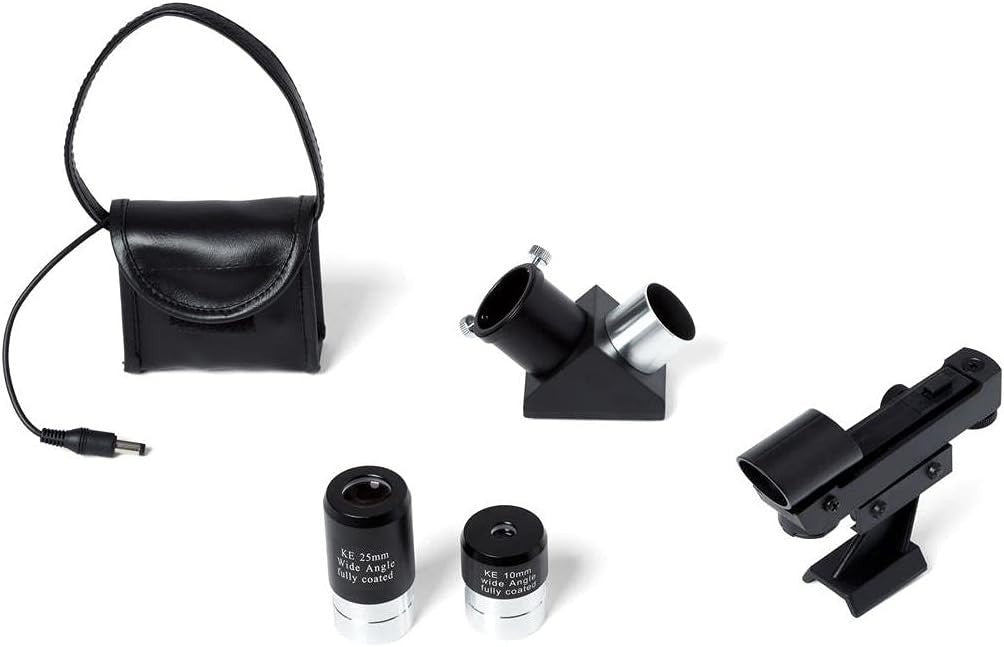 Wi-Fi Enabled 4" Schmidt-Cassegrain Telescope with StarPointer & App Control