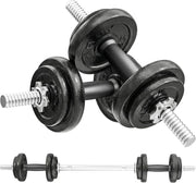 2-in-1 Adjustable Dumbbells Set 20–30kg Cast Iron Home Gym Weights
