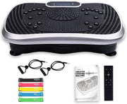 Vibration Plate Exercise Machine 99 Levels Bluetooth 5 Programs Home Trainer