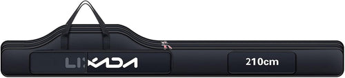 210cm Fishing Rod Reel Bag Portable Tackle Case with Shoulder Strap