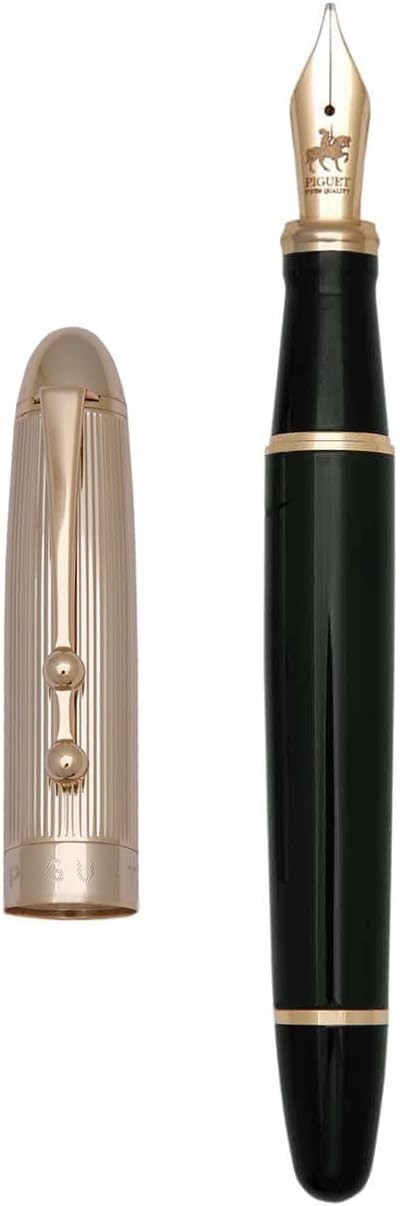 Luxury I’Doré Gold Fountain Pen – Medium Nib, Ergonomic, Gift Box