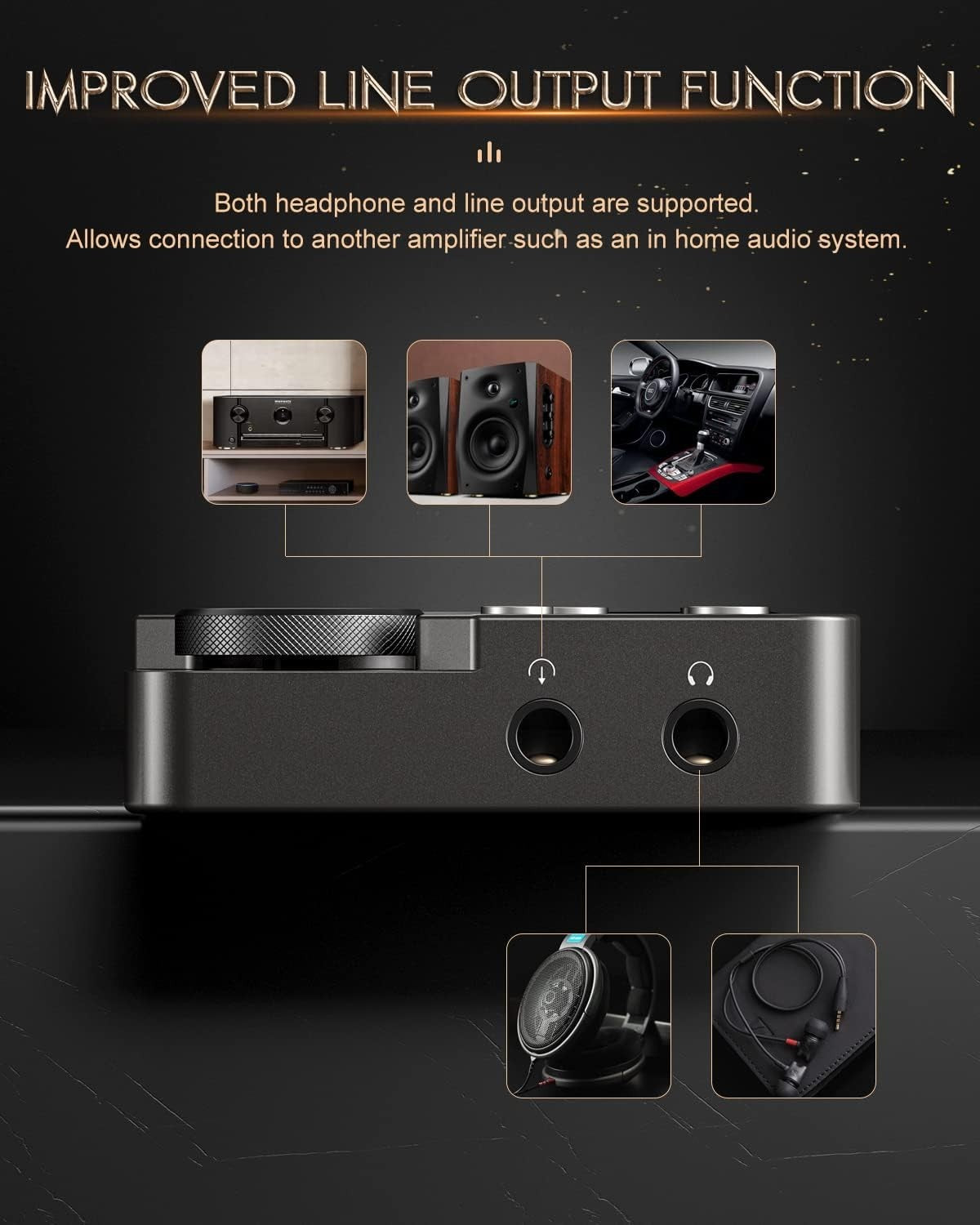 HiFi Lossless Audio Player 64GB DSD DAC Portable MP3 Music Player 256GB Max