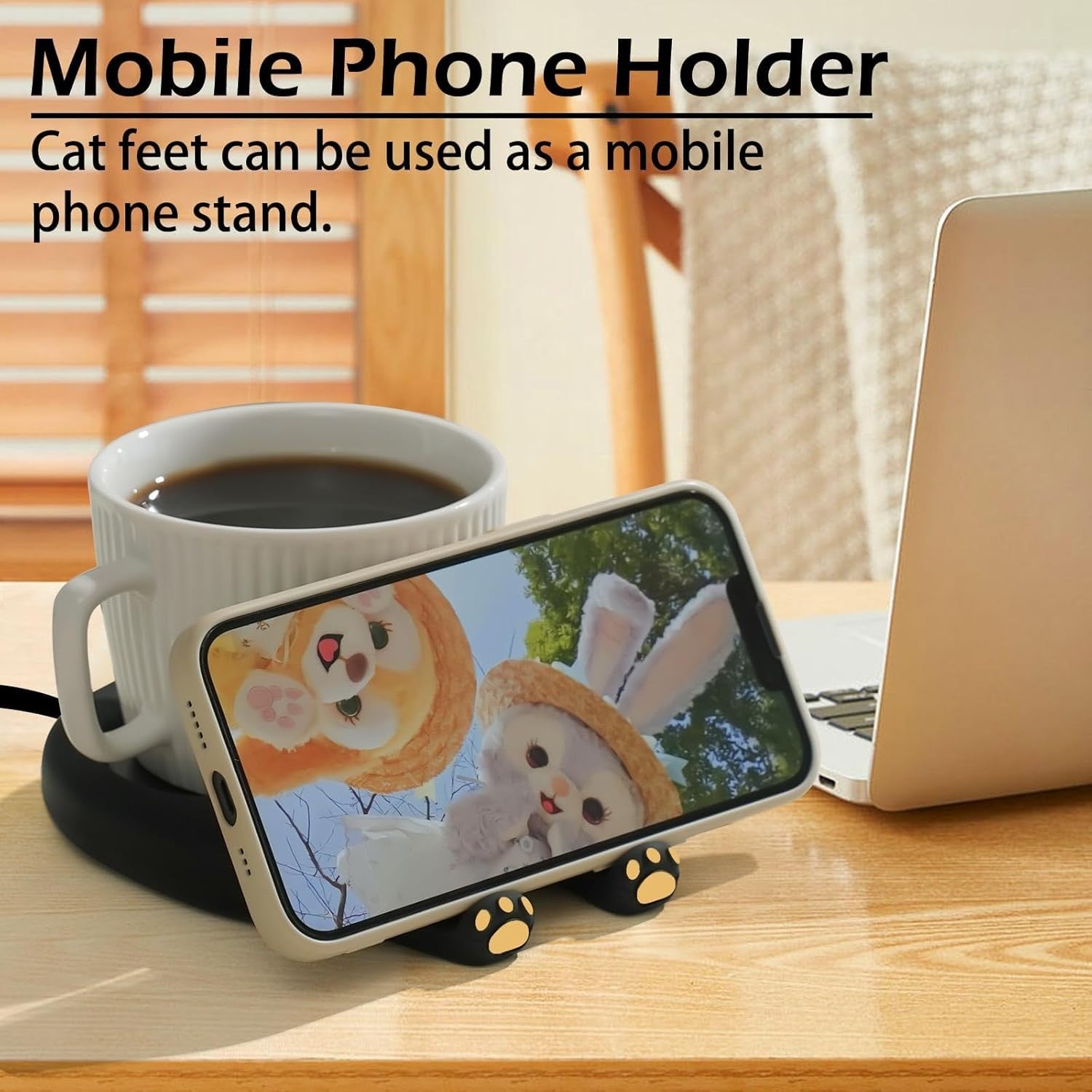 Coffee Mug Warmer 3 Temp Settings Auto Shut Off Desk