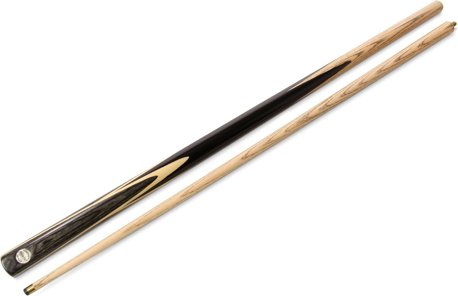 57in Ash Snooker Pool Cue 2 Piece Centre Joint 9.5mm Tip