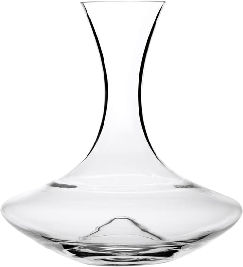 Wine Decanter 750ml Hand Blown Glass Carafe Elegant Aeration for Young Wine
