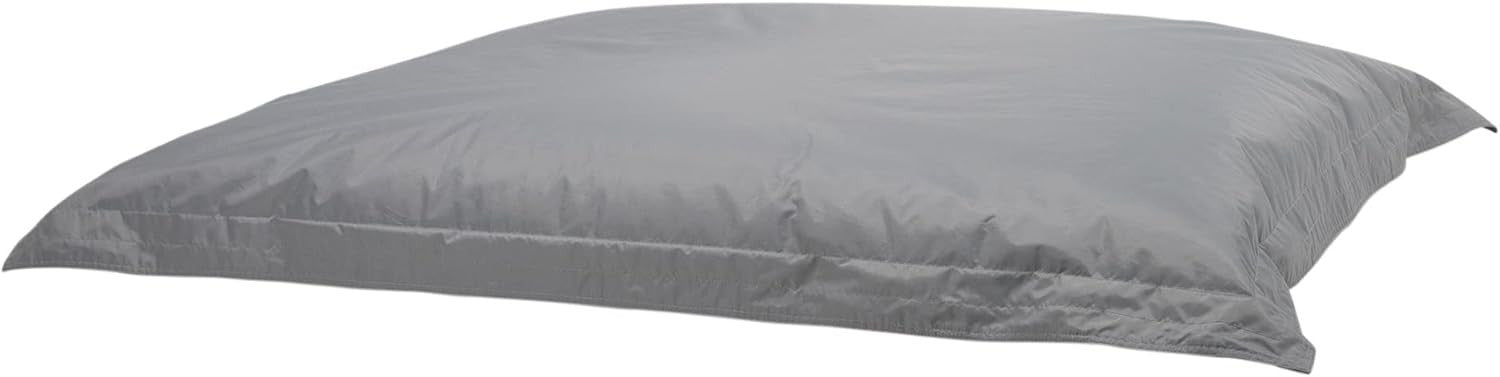 XXL Grey Outdoor Bean Bag Chair Waterproof Floor Lounger Seat 180x140cm