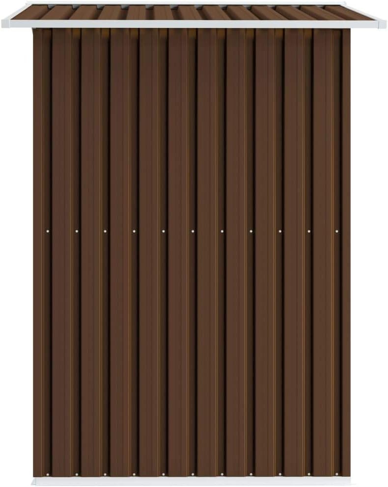 Metal Garden Storage Shed 6.7x4.3FT Outdoor Tool House with Sliding Doors & Vent