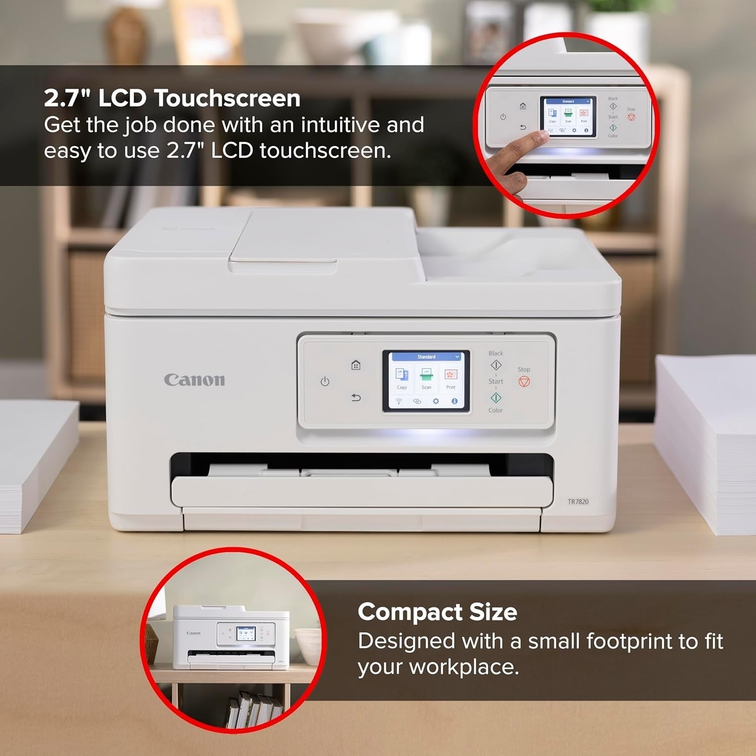 Wireless Home All-in-One Printer | Scan, Copy, Colour Print, Duplex