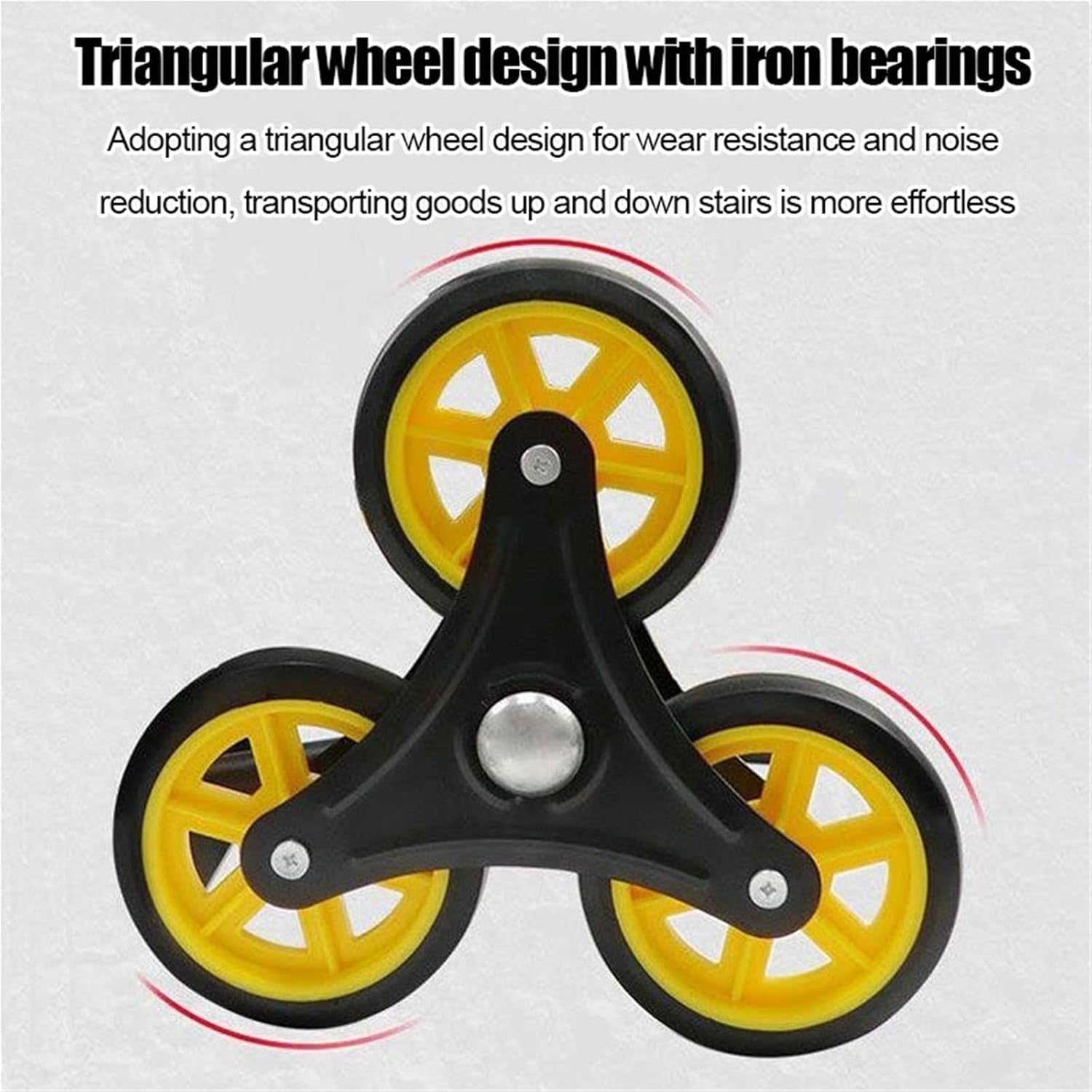 660lb Stair Climbing Hand Truck Folding Heavy Duty Dolly 6 Wheels